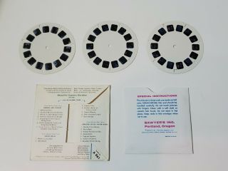 Vintage Sawyer ' s Cypress Gardens Florida View - Master Reels Packet A961 2