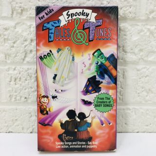 Vtg‼ Spooky Tales Tunes (vhs,  1993) Children 