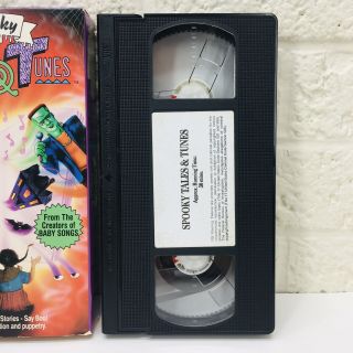 VTG‼ Spooky Tales Tunes (VHS,  1993) Children ' s Live Action - Baby Songs • VGUC‼ 2