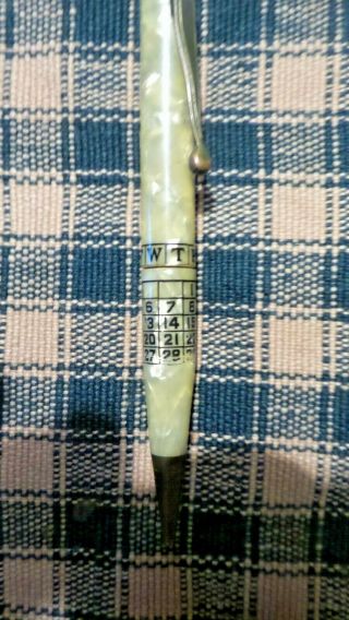 Vintage ADVERTISING MECHANICAL PENCIL ADVERTISING DROTT TRACTOR CO.  MILWAUKEE WI 2