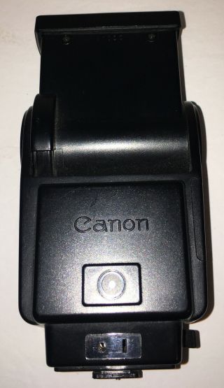 Vintage Canon Speedlite 199a Shoe Mount Flash For Canon Camera