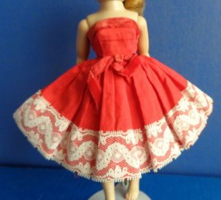 Vintage Vogue Jill Doll Dress " Could Have Danced All Night " 3130 Circa 1960