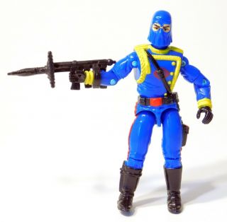 1991 Cobra Talking Battle Commander - Vintage Gi Joe 3.  75 " Hasbro Action Figure