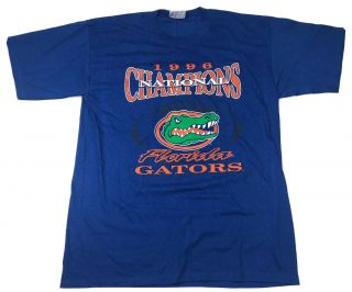 Vintage Florida Gators Shirt Xl 1996 University Football T Shirt Tee
