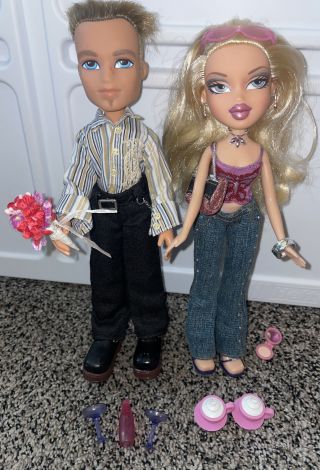Bratz Secret Date Cloe & Cameron Dolls " Who Will It Be? " Couple Mga Rare Htf