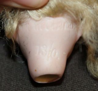 Antique GERMANY 13/0 Bisque DOLL HEAD 2