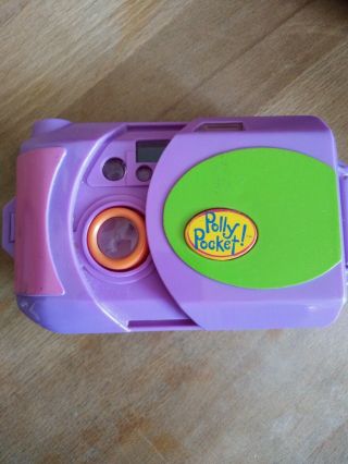 Vintage Polly Pocket Camera With Flash And Two Figures (not).