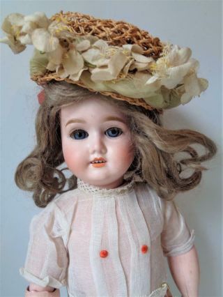 Antique Doll Hat For French Fashion Lady Jumeau Bru Jne German Steiner