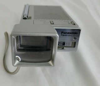 Vintage 1982 Panasonic Travelvision Tv Tr - 1010p Parts Only Not No Cord