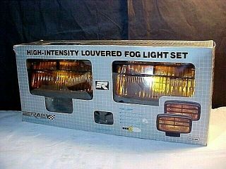Rally Accessories Hi - Intensity Fog Light Set Vintage 1985 Off - Road 3168