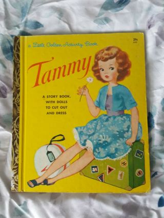 Tammy A Little Golden Book,  1963 Vintage 1st Ed " A " Ed,  Not Complete.