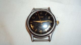 Vintage Swiss Marden 17 Jewel Automatic Mens Watch Parts Repair Good Balance