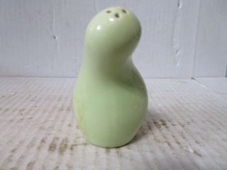Vintage Eva Zeisel Red Wing Green Town & Country,  Shmoo Salt/ Pepper Shaker 3 