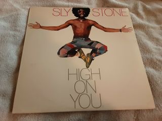 Vintage Record: 1975,  Sly Stone,  High On You Pe 33835 In Almost