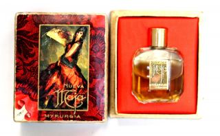 Vintage Myrurgia Nueva Maja Collectable Mini Perfume Boxed - D31