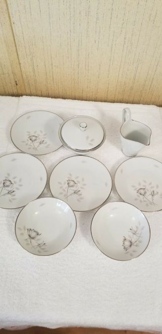 Rosenthal Germany Continental 2 Fruit Bowl And 1 Creamer 1 Sugar Bowl And 4.
