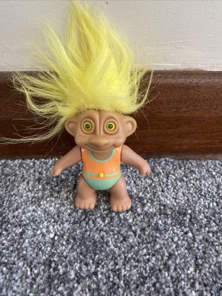 Vintage Troll With Light Up Eyes