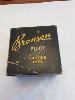 Vintage Bronson Pilot Casting Reel No.  925