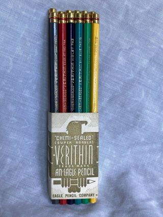 12 Vintage Eagle Verithin Colored Pencil Drawing Art Set 12 Colors Nos