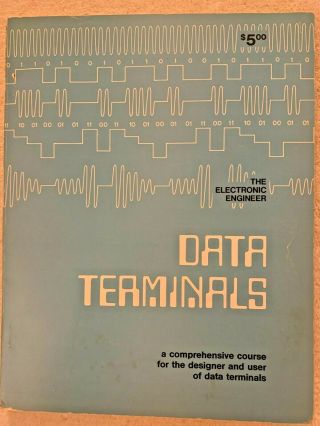 Vintage 1972 The Electronic Engineer Data Terminals Resource Book