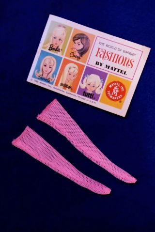Vintage Barbie Francie Sugar Sheers 1229 | Pink Stockings (1969)