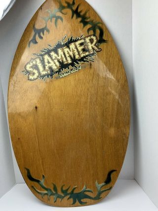 Vintage Slammer Turf Skim Board 21” X 36”