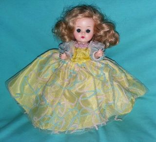 Lovely Vintage Cosmopolitan Ginger Doll In Htf Gown 733 Vogue Ginny Pal Vgc ❤
