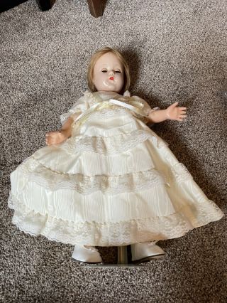 Vintage Effanbee 18” Composition Doll Fresh From Local Estate