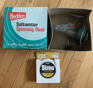 Vintage Daisy Heddon 230 Spinning Reel With Stern Fishing Line