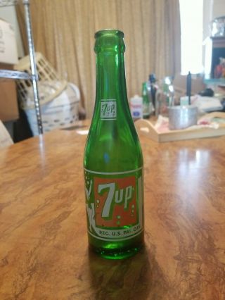 Vintage 7 - Up Soda Bottle From Prescott Arizona