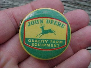 Vintage John Deere Celluloid Tape Measure Parisian Novelty Co.  Chicago