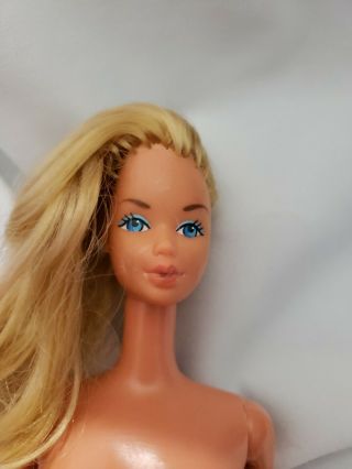 Vtg 1978 Mattel Kissing Barbie Doll 2597 1978 Nude