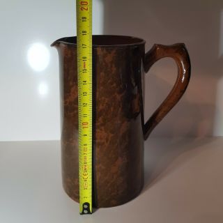 Vintage Arther Wood jug.  Brown - Earthenware style.  17cm VGC.  Retro 3