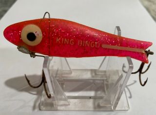 Vintage Fishing Lure Doug English King Bingo Lure Texas