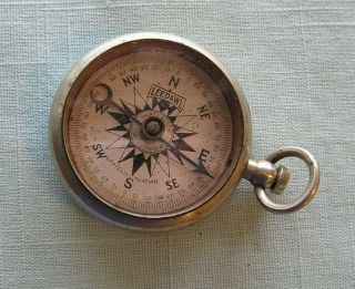 Vintage Military Leedawl Short & Mason Compass Patents Pending