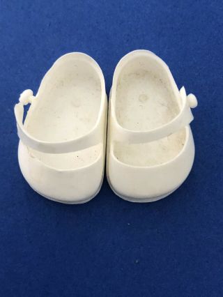 Nancy Ann 1950’s Muffie Doll White Shoes