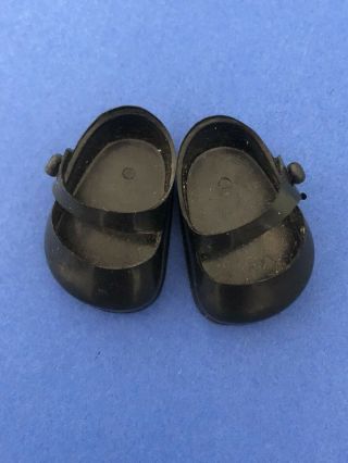 Nancy Ann 1950’s Muffie Doll Black Shoes