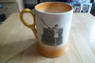 Vintage Arthur Wood Royal Bradwell Tennis Mug