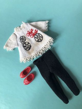Penny Brite Doll Chit Chat Outfit - Includes Top,  Pants,  And Shoes - Vintage