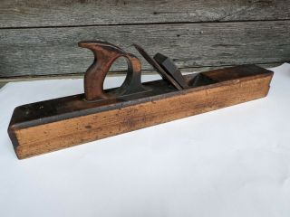 Antique Wooden Bench Wood Plane T.  S.  Kaye & Sons Welch Woodworking