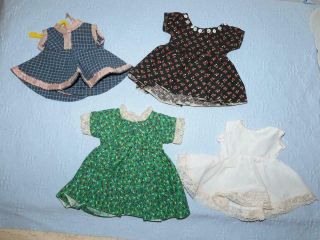 Vintage Mommy Made Doll Dresses Fit 