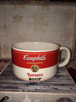 Vintage 1994 Collectible Campbells Tomato Soup Mug By Westwood 4” Dia.