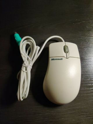 Vintage Microsoft Intellimouse 1.  2a - Ps/2 Compatible
