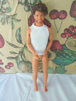 Barbie Rooted Hair Ken Doll With Beard
