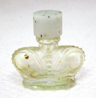 Vintage Prince Matchabelli Added Attraction Crown Perfume W Glitter Lid Cap