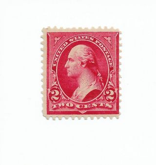 Us Postage Stamp 279b Mnhog Great Color,  Dp Red,  Good Centered Bv $ 32.  50