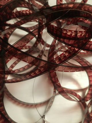 Hollywood 16mm Movie Film 25ft.  Art Deco And Theater Room Reel Decor