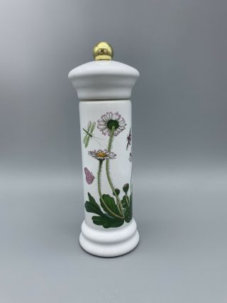 Vintage Portmeirion Botanic Garden Salt Grinder Ceramic Floral