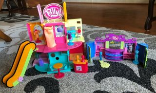 2003 Polly Pocket Fashion Designer Mall And Small Boutique Additional
