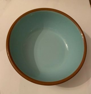 3 Tst Chateau Buffet 6 " Cereal Bowls Cinnamon Turquoise Taylor Smith Taylor Set
